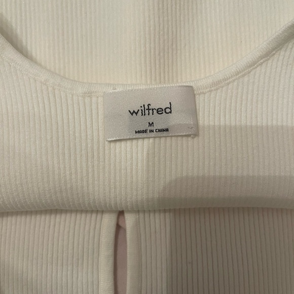 Aritiza Wilfred Blanche Top Size M (like new) - Picture 4 of 4